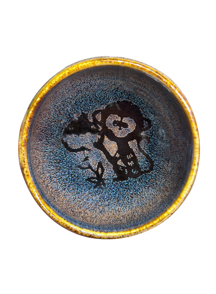 Ceramic cup with monkey from the Chinese Zodiac